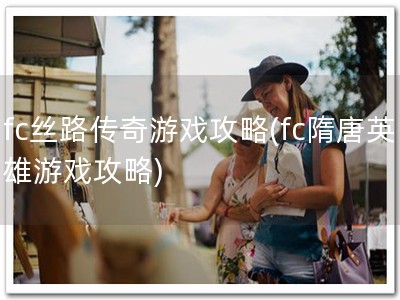 fc丝路传奇游戏攻略(fc隋唐英雄游戏攻略)